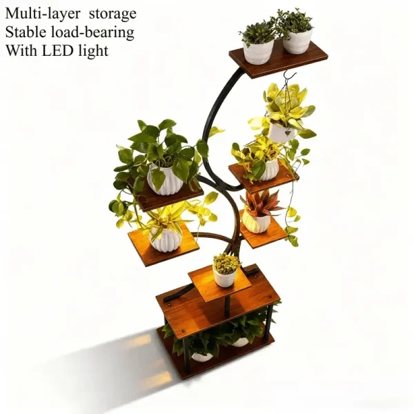 8-Tier Indoor Plant Stand