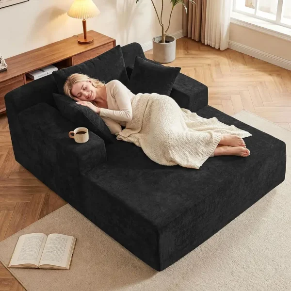 Chaise Lounge Chair 3 Pillows