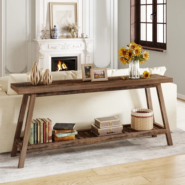 2-Tiers Narrow Long Entry Table