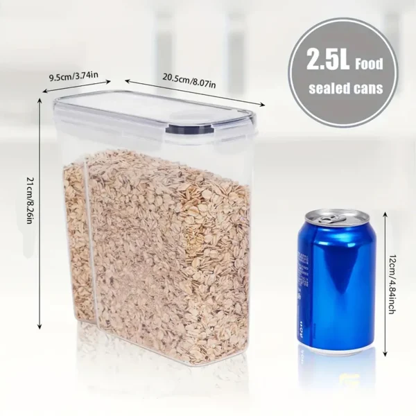 4pcs Airtight Food Storage Containers