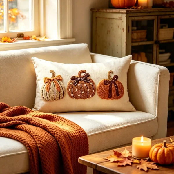 Fall Pillow Cover 12 X 20 Inch